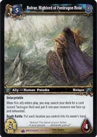Bolvar Highlord of Fordragon Hold - WoW Single