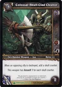 Colossal Skull-Clad Cleaver - WoW Single