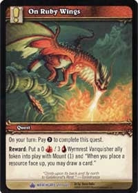 On Ruby Wings - WoW Single