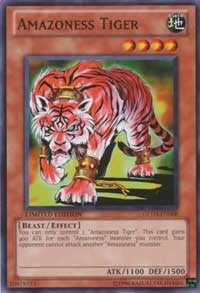 Amazoness Tiger (3008) (GLD3) - YuGiOh Single