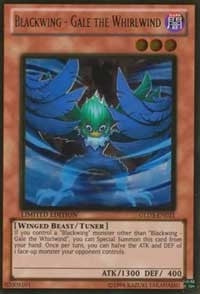 Blackwing - Gale the Whirlwind (3021) (GLD3) - YuGiOh Single