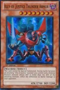 Ally of Justice Thunder Armor (2021) (HA02) - YuGiOh Single