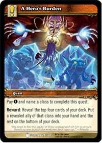 A Hero’s Burden - WoW Single