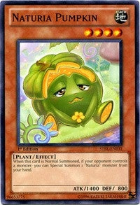 Naturia Pumpkin (31) - YuGiOh Single
