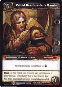 Prized Beastmaster’s Mantle - WoW Single