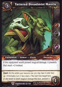 Tattered Dreadmist Mantle - WoW Single