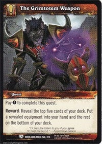 The Grimtotem Weapon - WoW Single