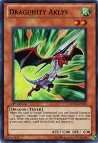 Dragunity Aklys (3) (SDDL) - YuGiOh Single