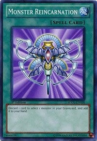 Monster Reincarnation (28) (SDDL) - YuGiOh Single