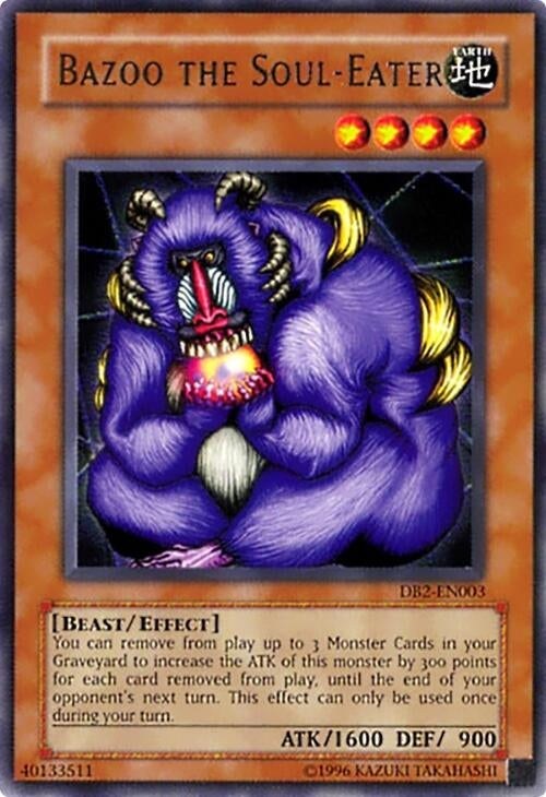 Bazoo the Soul-Eater (2003) - YuGiOh Single