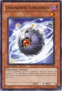 Unknown Synchron (2) (EXVC) - YuGiOh Single
