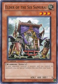 Elder of the Six Samurai (28) (EXVC) - YuGiOh Single
