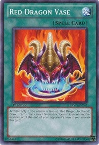 Red Dragon Vase (46) (EXVC) - YuGiOh Single