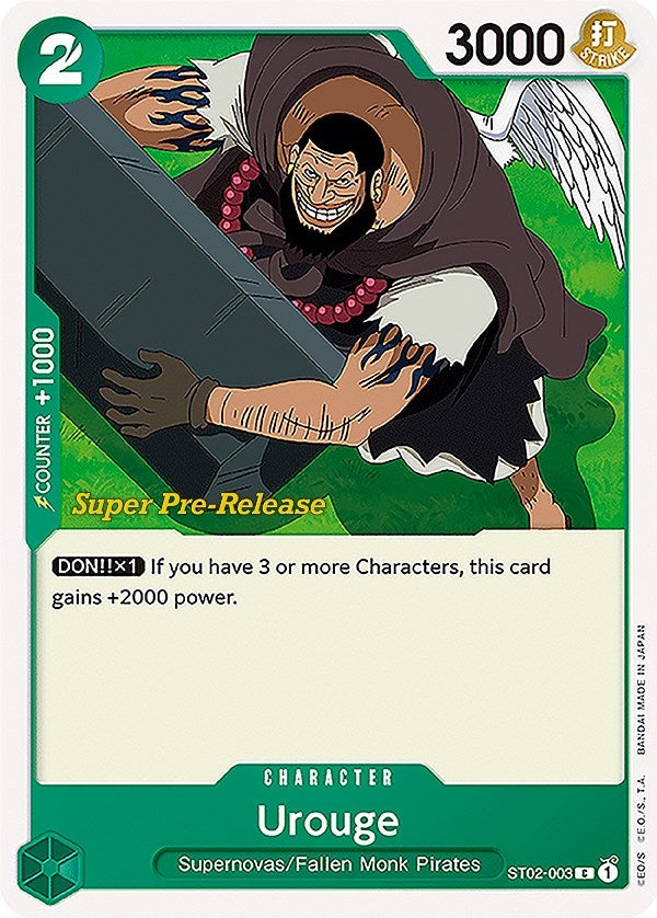 Urouge (2003) (ST-02 PRE) - One Piece Card Game Single