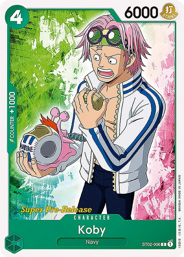 Koby (2006) (ST-02 PRE) - One Piece Card Game Single