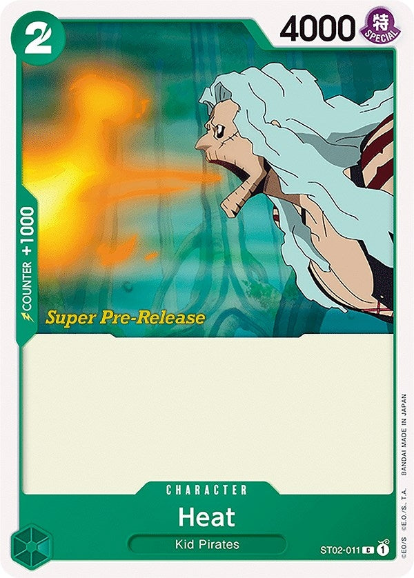 Heat (2011) (ST-02 PRE) - One Piece Card Game Single