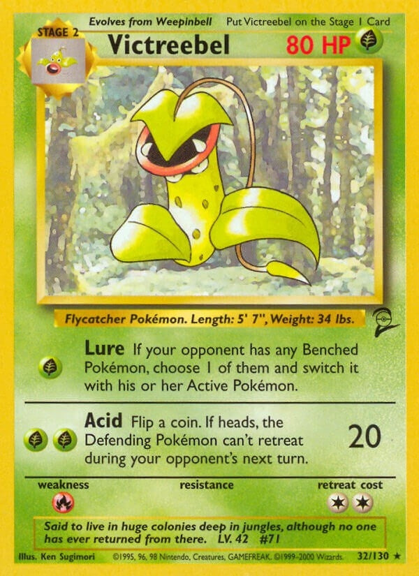 Image for Victreebel (032/130) (Base Set 2) - Pokemon