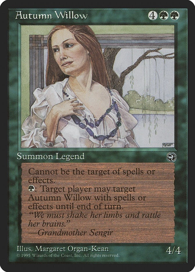 Image for Autumn Willow (Homelands) - Magic: The Gathering