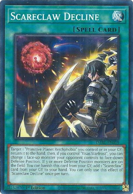 Scareclaw Decline (59) (DABL) - YuGiOh Single