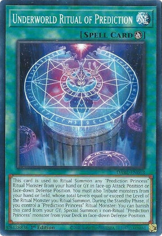 Underworld Ritual of Prediction (63) (DABL) - YuGiOh Single