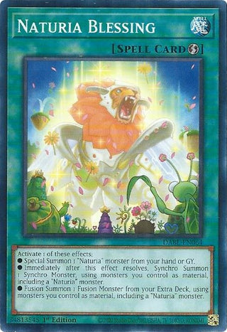 Naturia Blessing (64) (DABL) - YuGiOh Single