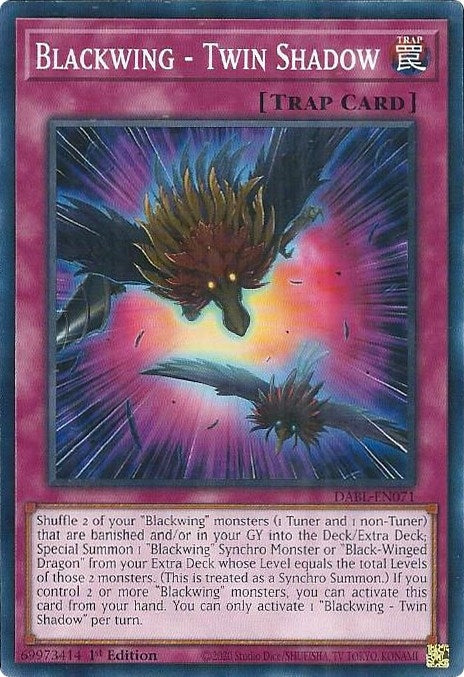 Blackwing - Twin Shadow (71) (DABL) - YuGiOh Single