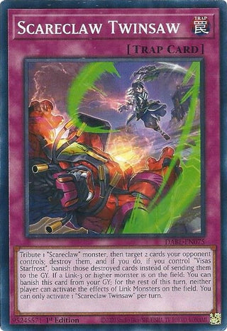 Scareclaw Twinsaw (75) (DABL) - YuGiOh Single
