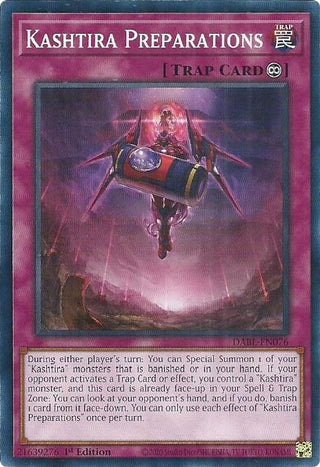 Kashtira Preparations (76) (DABL) - YuGiOh Single