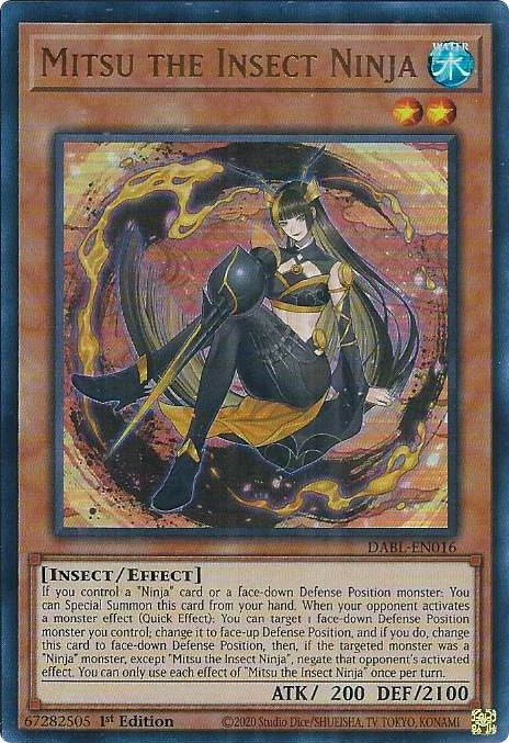 Mitsu the Insect Ninja (16) (DABL) - YuGiOh Single
