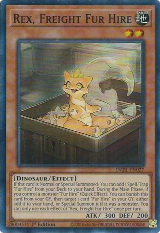 Rex Freight Fur Hire (27) (DABL) - YuGiOh Single