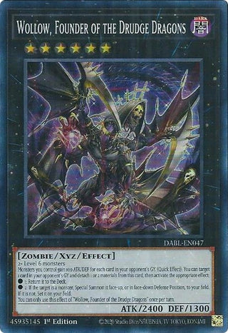 Wollow Founder of the Drudge Dragons (47) (DABL) - YuGiOh Single