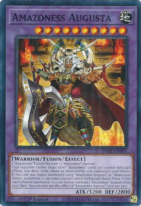 Amazoness Augusta (97) (DABL) - YuGiOh Single
