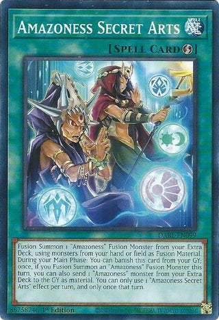 Amazoness Secret Arts (99) (DABL) - YuGiOh Single
