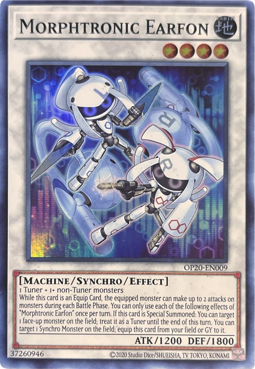 Morphtronic Earfon (20009) (OP20) - YuGiOh Single