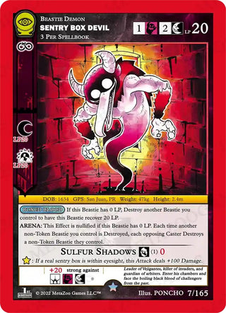 Sentry Box Devil (7) (SCE1E) - MetaZoo Single