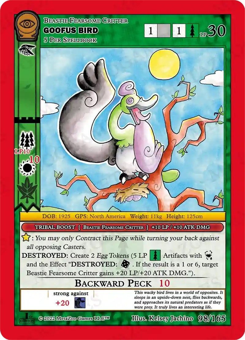 Goofus Bird (98) (SCE1E) - MetaZoo Single