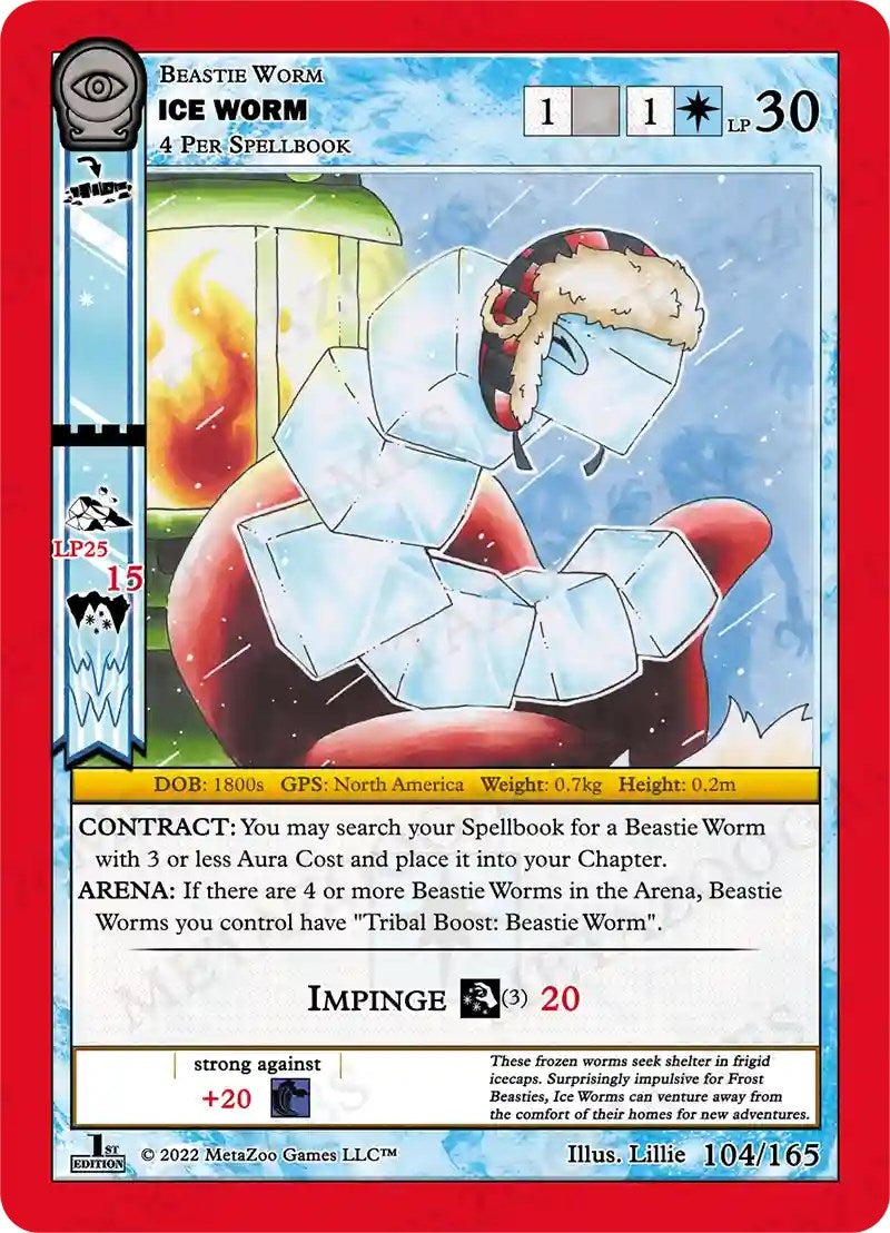 Ice Worm (104) (SCE1E) - MetaZoo Single