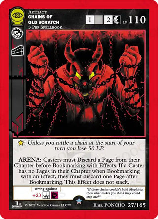 Chains of Old Scratch (27) (SCE1E) - MetaZoo Single