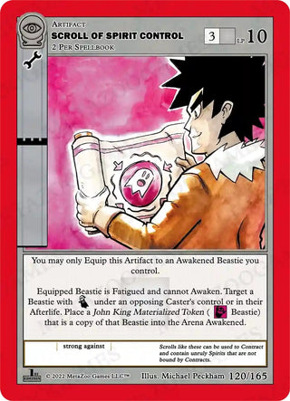 Scroll of Spirit Control (120) (SCE1E) - MetaZoo Single