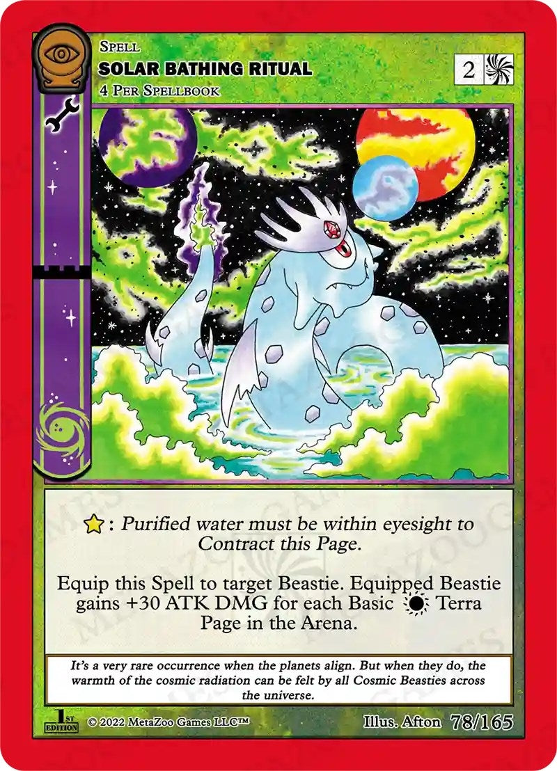 Solar Bathing Ritual (78) (SCE1E) - MetaZoo Single