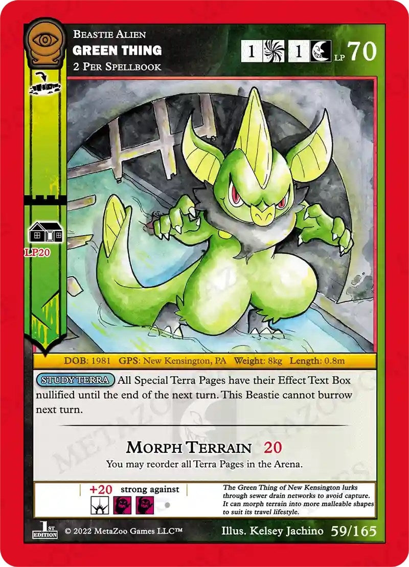 Green Thing (59) (SCE1E) - MetaZoo Single