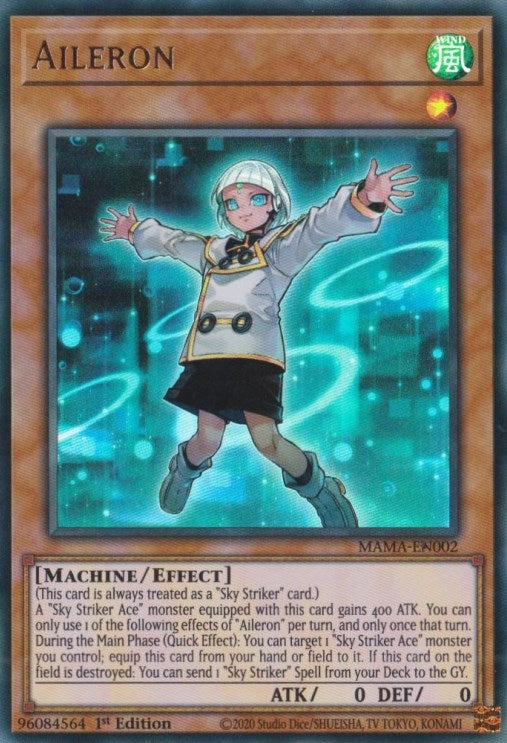 Aileron (2) (MAMA) - YuGiOh Single