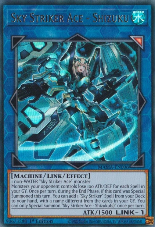 Sky Striker Ace - Shizuku (6) (MAMA) - YuGiOh Single