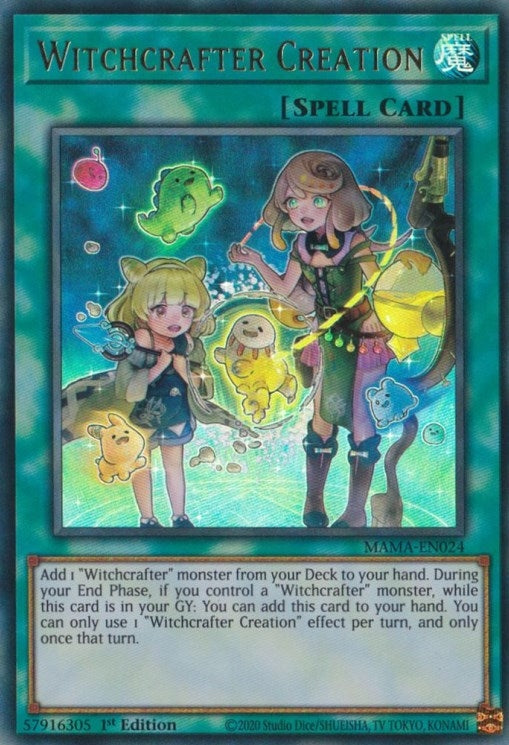 Witchcrafter Creation (24) (MAMA) - YuGiOh Single