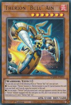 Therion ’Bull’ Ain (60) (MAMA) - YuGiOh Single
