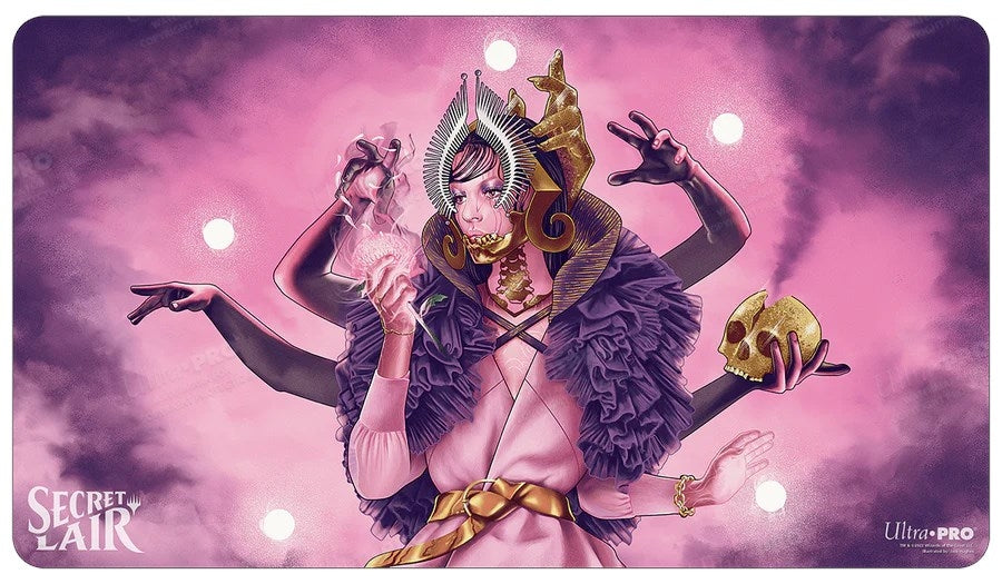 Secret Lair October 2022: If Looks Could Kill Liliana of the Dark Realms Standard Playmat for Magic: The Gathering
