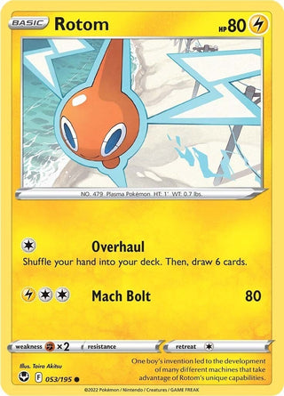 Rotom (053/195) (SWSH12: Silver Tempest)