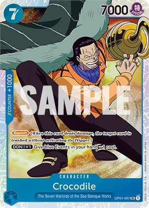 Crocodile (067) (1067) (OP01) - One Piece Card Game Single