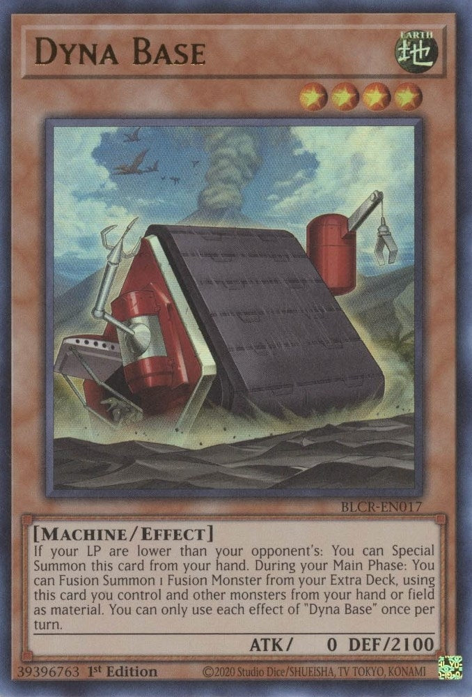 Dyna Base (17) (BLCR) - YuGiOh Single