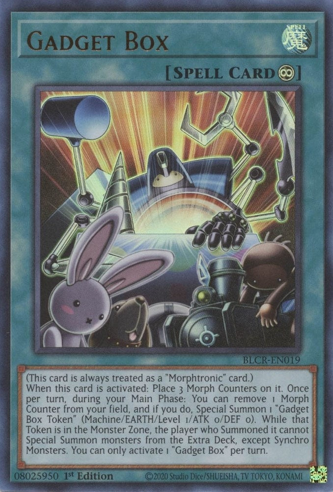 Gadget Box (19) (BLCR) - YuGiOh Single